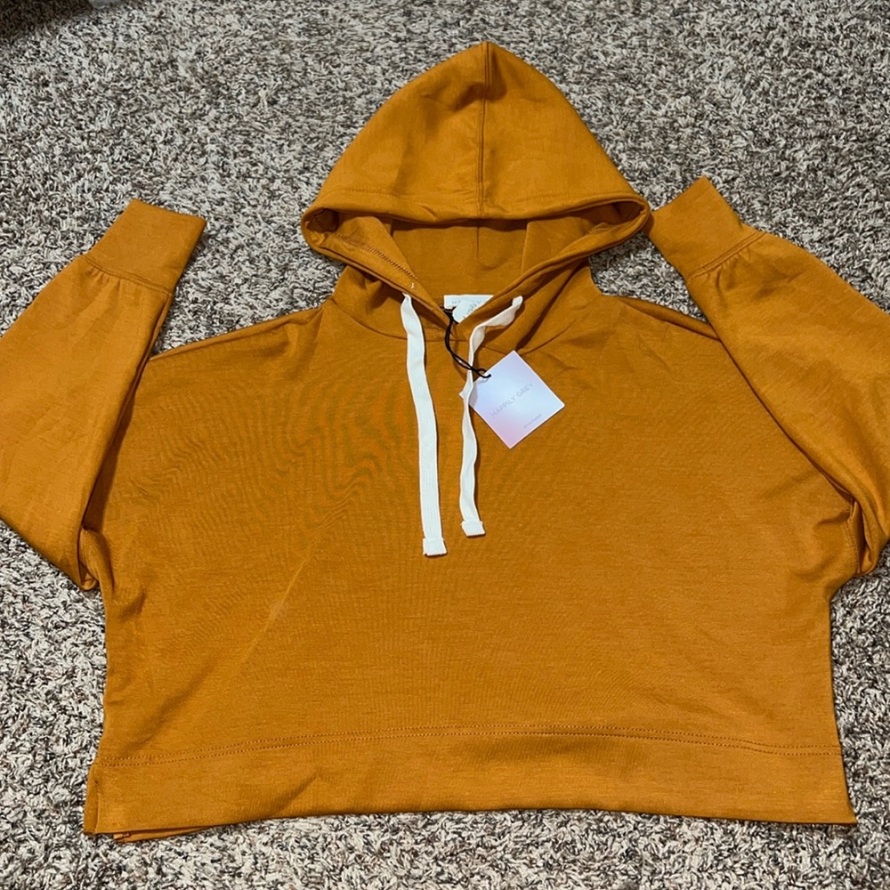 Women’s cropped hoodie
